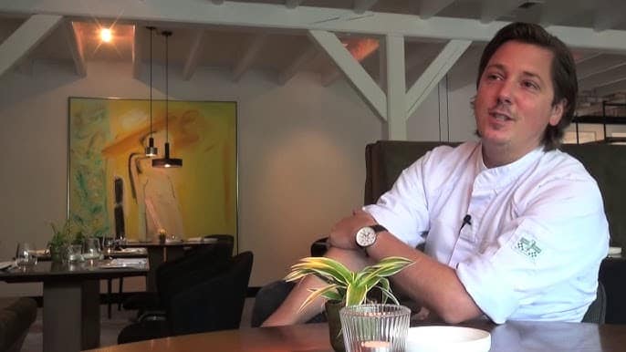 Niven Kunz in zijn voormalige restaurant Niven in Rijswijk