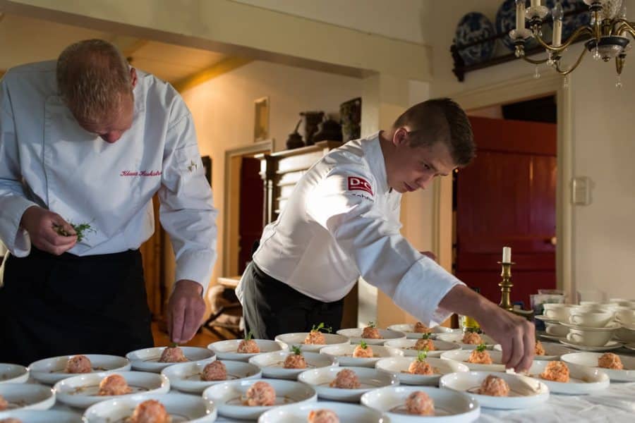 Privé chef aan huis